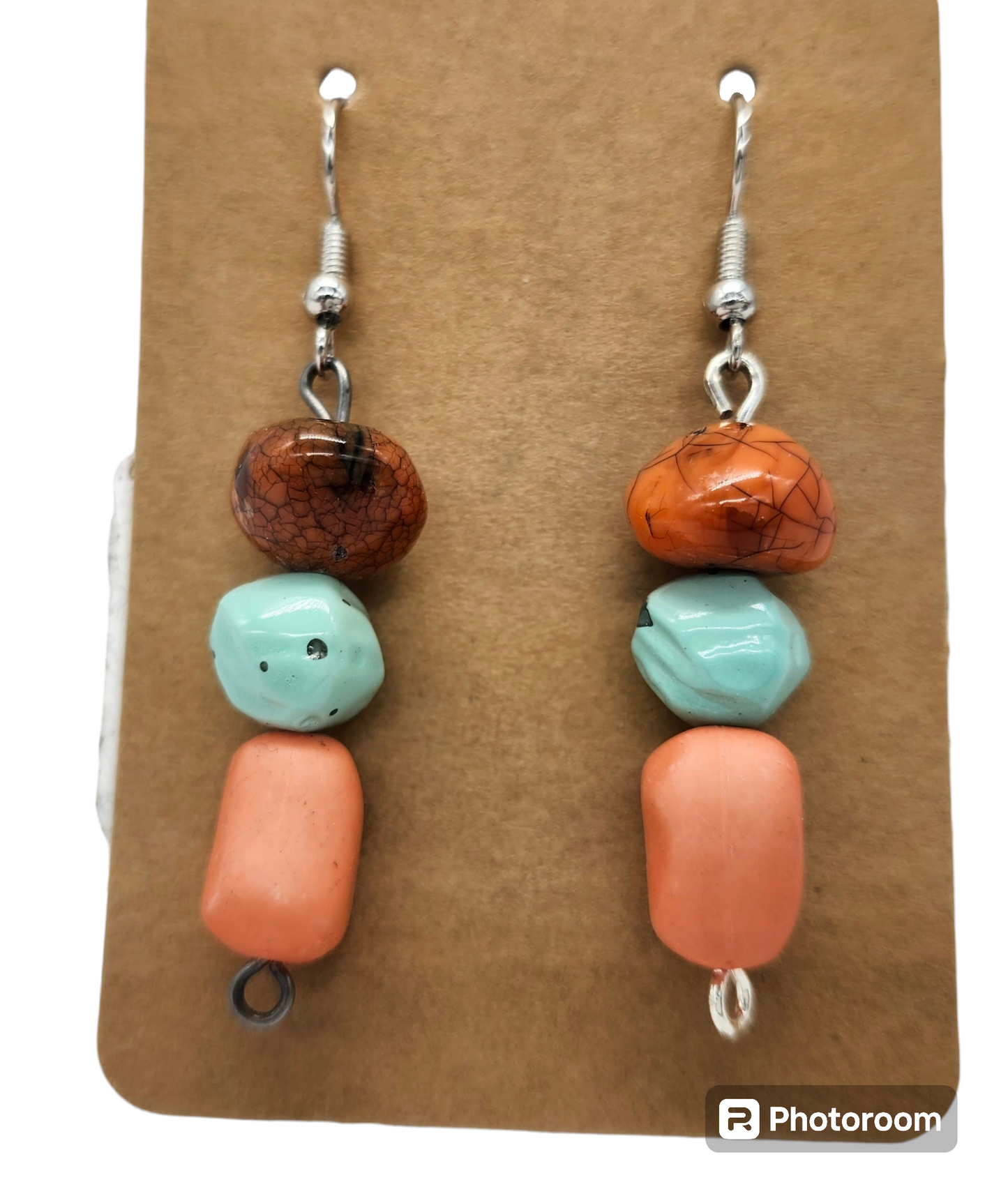 Coral Beads Earrings