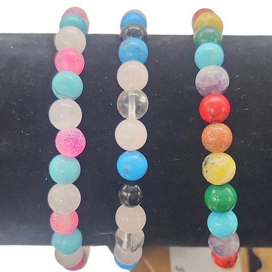 Colorful Turquoise Pride Bracelets