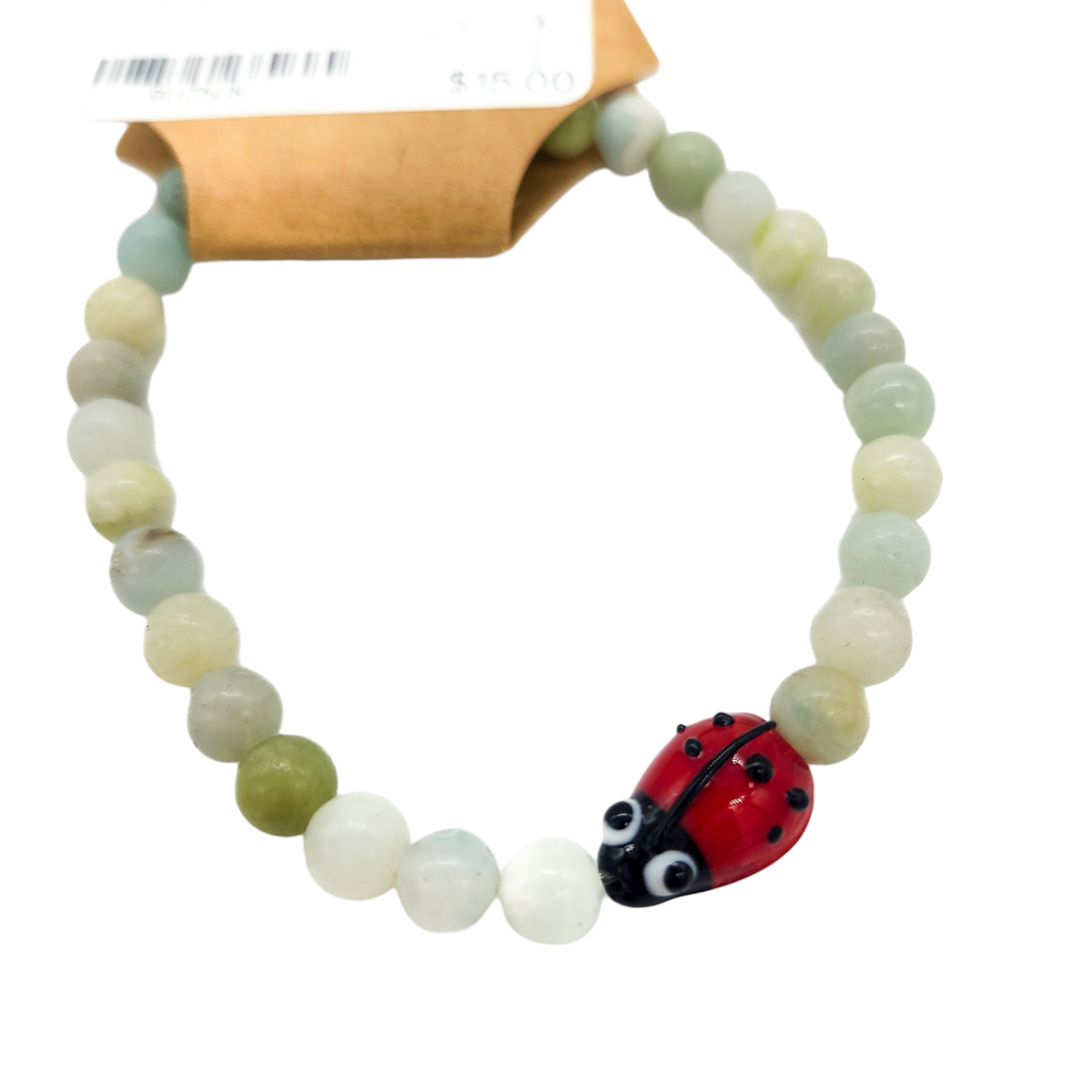 Ladybug Gemstone Bracelets