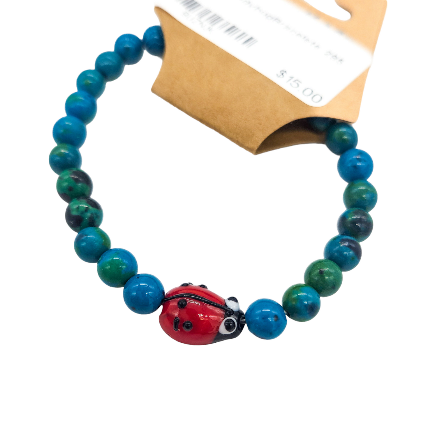 Ladybug Gemstone Bracelets