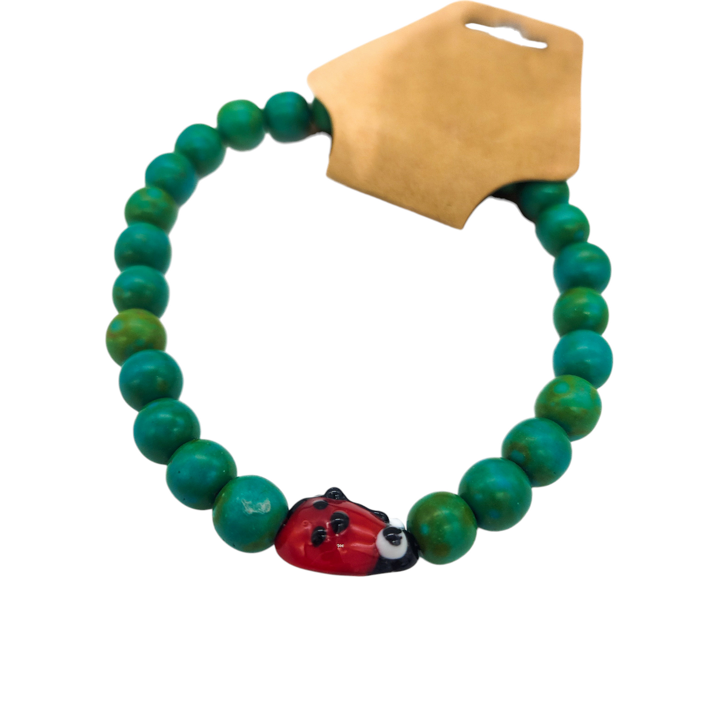 Ladybug Gemstone Bracelets