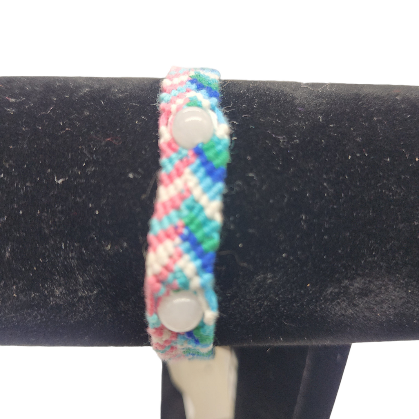 Striped Woven Pride Flag Bracelets