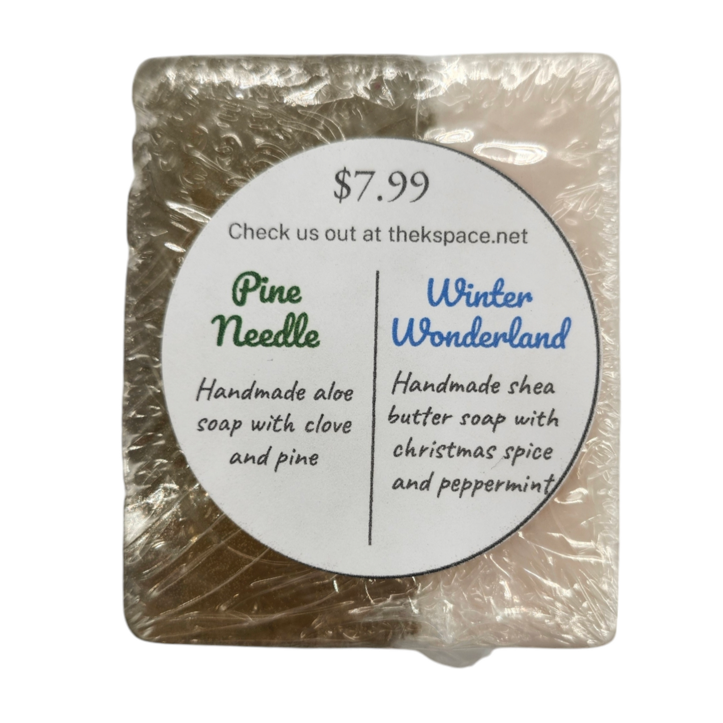 Pine Needle Aloe Vera & Winter Wonderland Shea Butter Soap