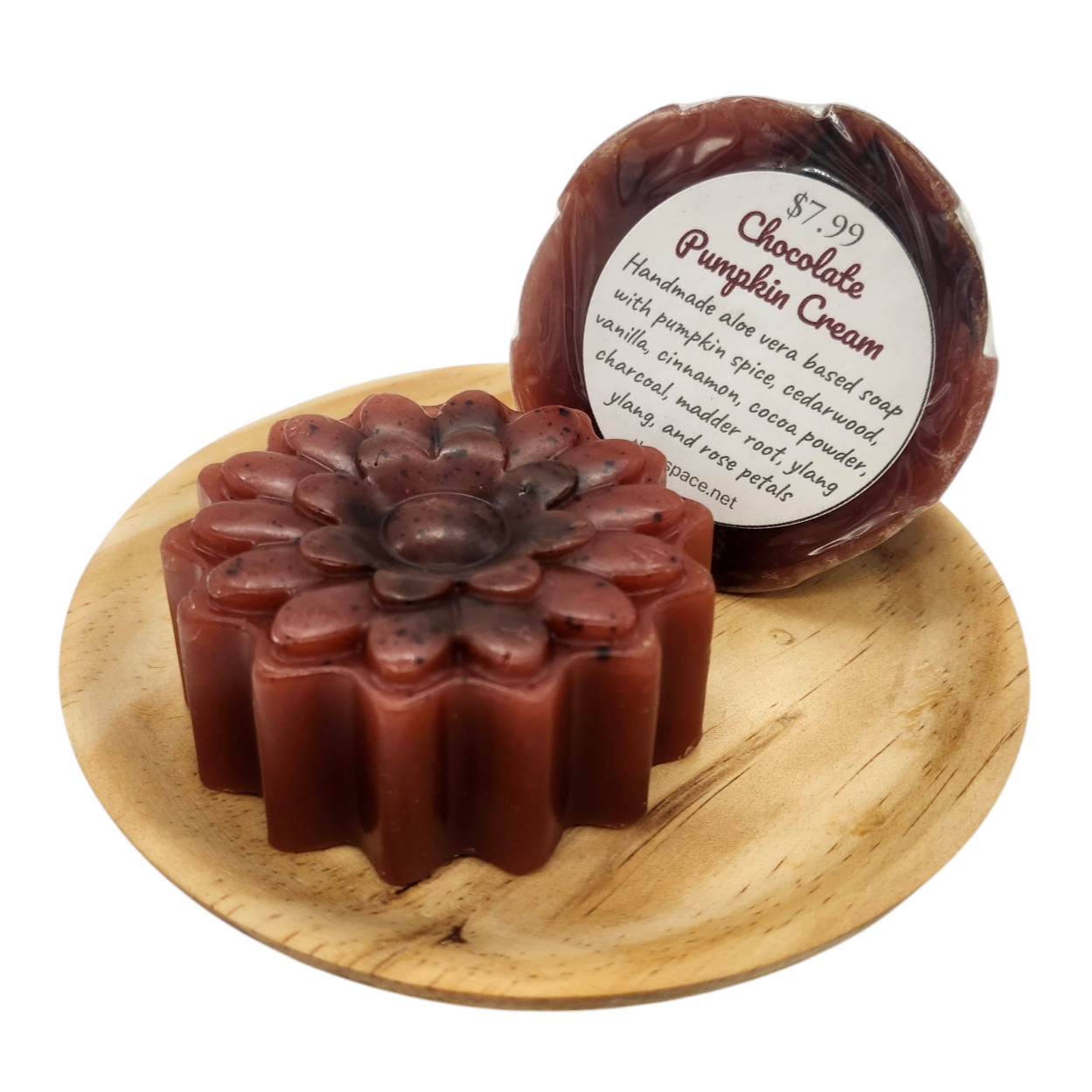 Chocolate Pumpkin Cream Aloe Vera Soap