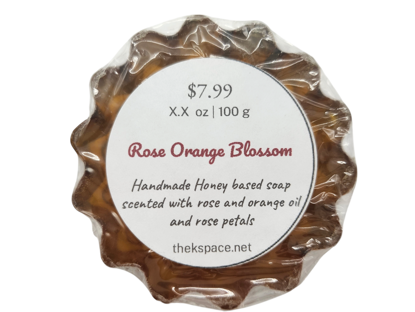 Rose Orange Blossom Honey Soap