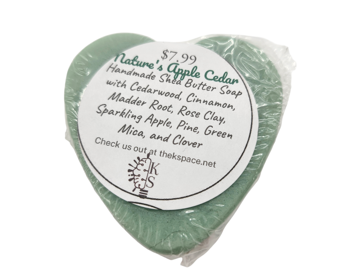 Nature's Apple Cedar Shea Butter Soap