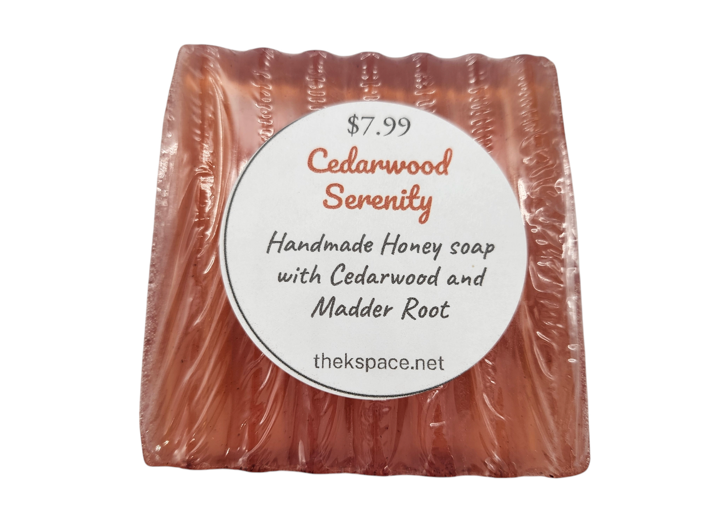 Cedarwood Serenity Honey Soap