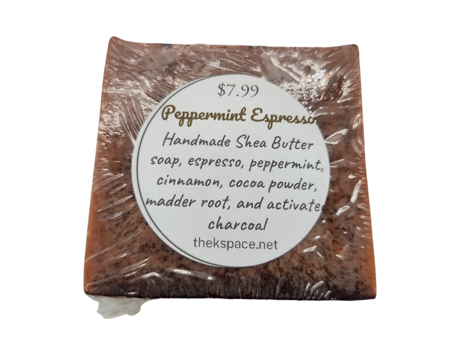 Peppermint Espresso Shea Butter Soap