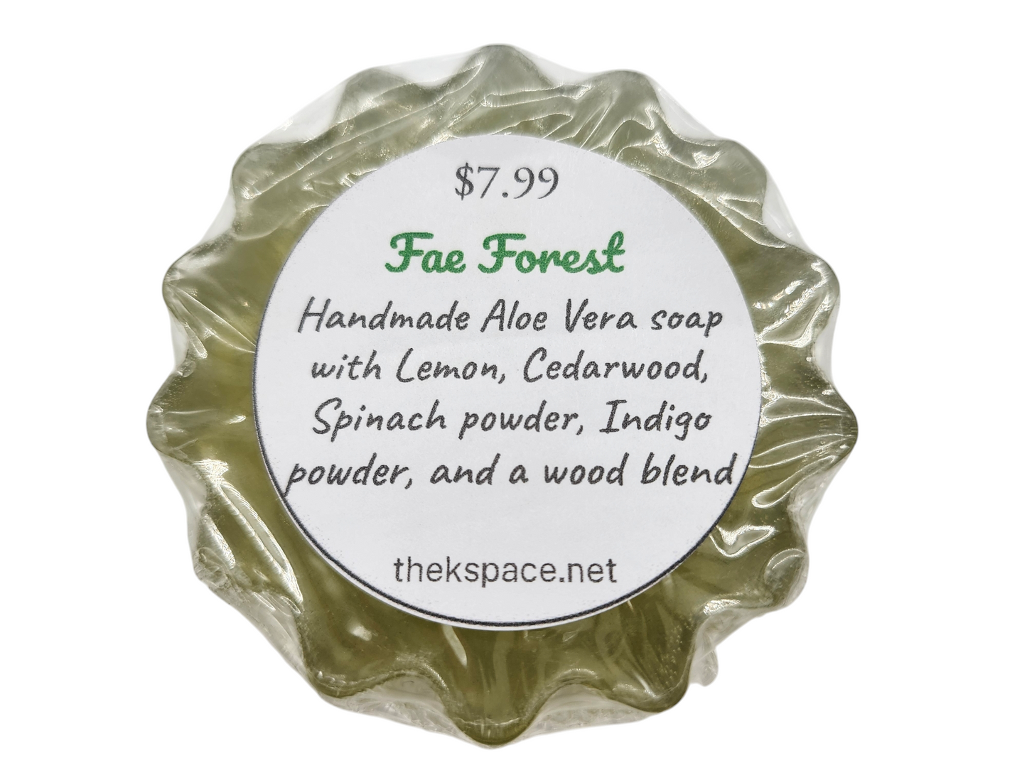 Fae Forest Aloe Vera Soap