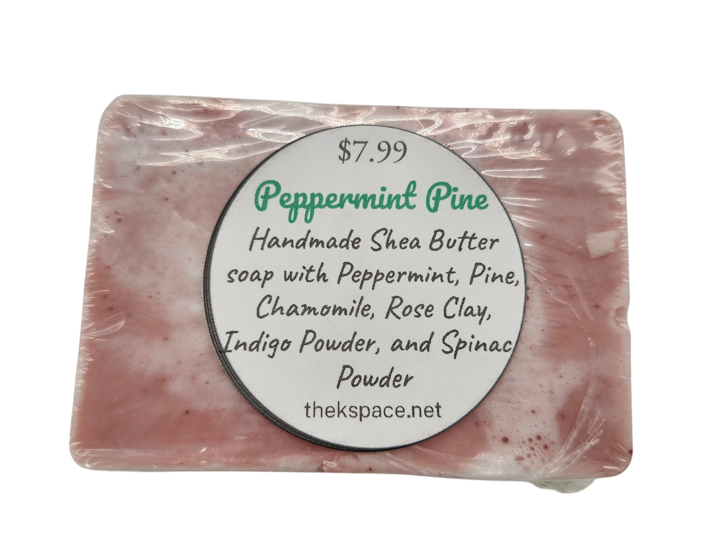 Peppermint Pine Shea Butter Soap