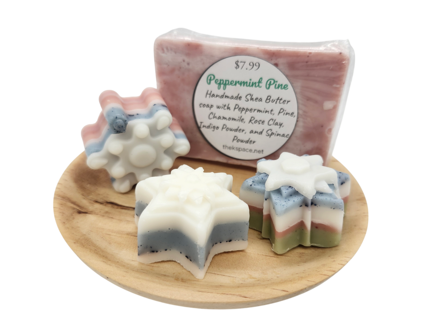 Peppermint Pine Shea Butter Soap