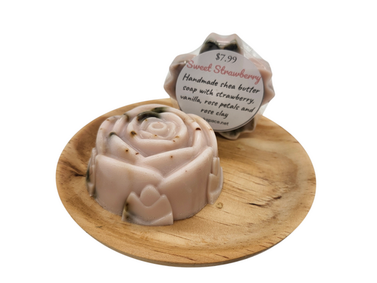 Sweet Strawberry Shea Butter Soap