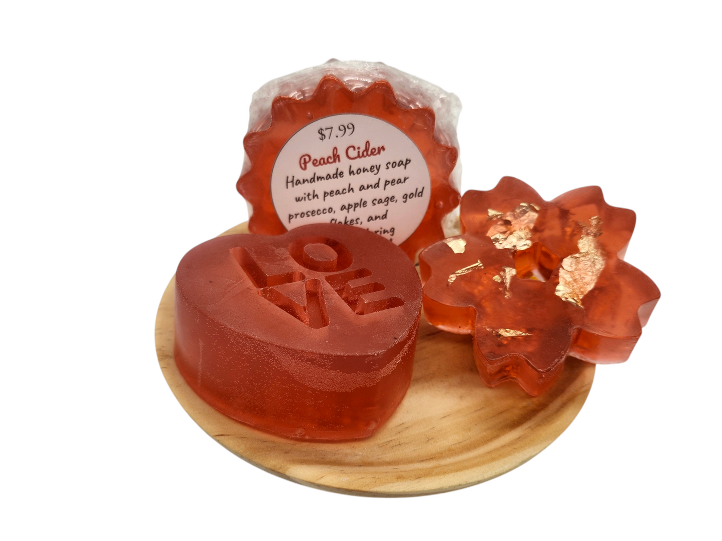 Peach Cider Honey Soap