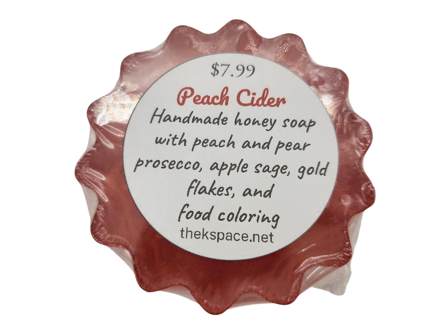 Peach Cider Honey Soap