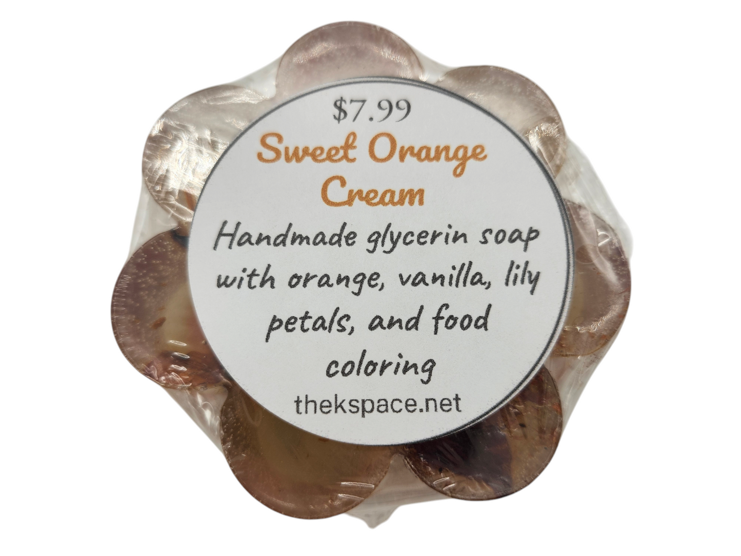 Sweet Orange Cream Glycerin Soap