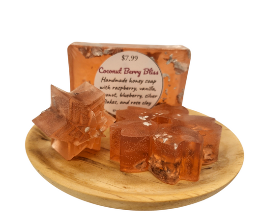 Coconut Berry Bliss Honey Soap