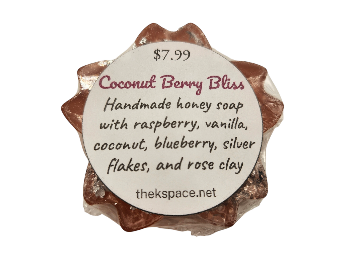 Coconut Berry Bliss Honey Soap