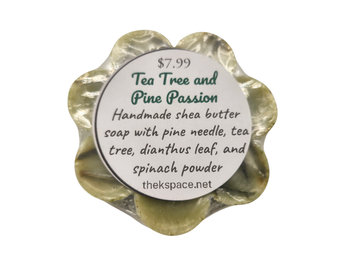 Tea Tree and Pine Passion Shea Butter Soap