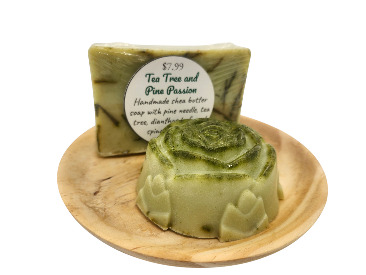 Tea Tree and Pine Passion Shea Butter Soap