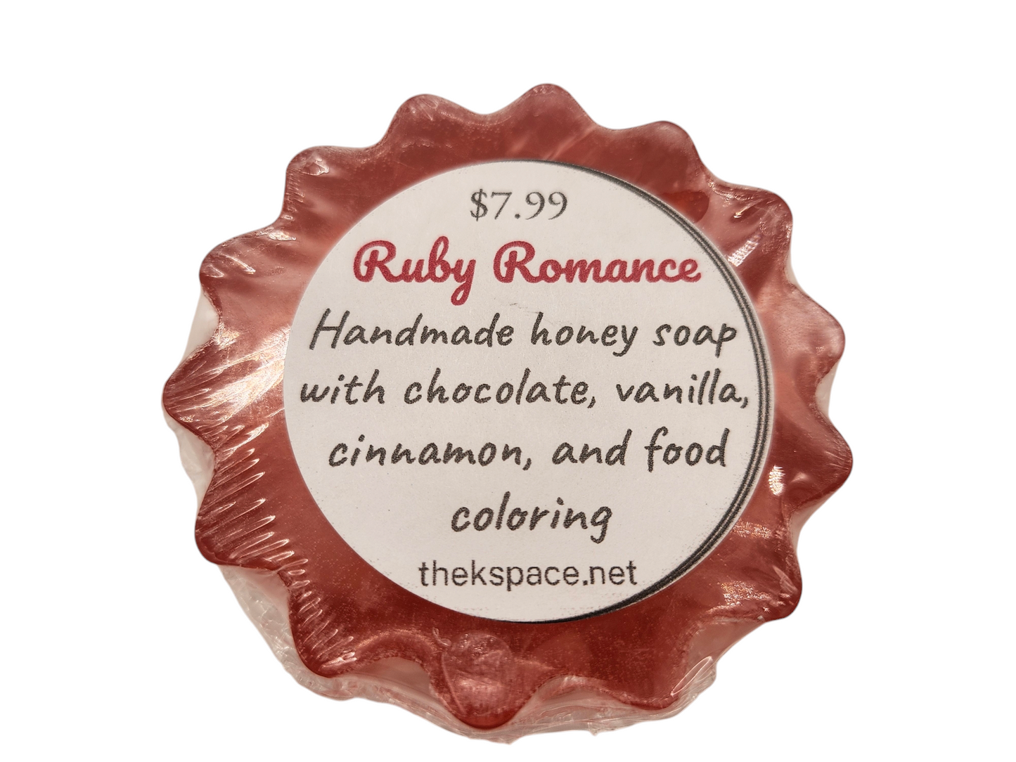 Ruby Romance Honey Soap