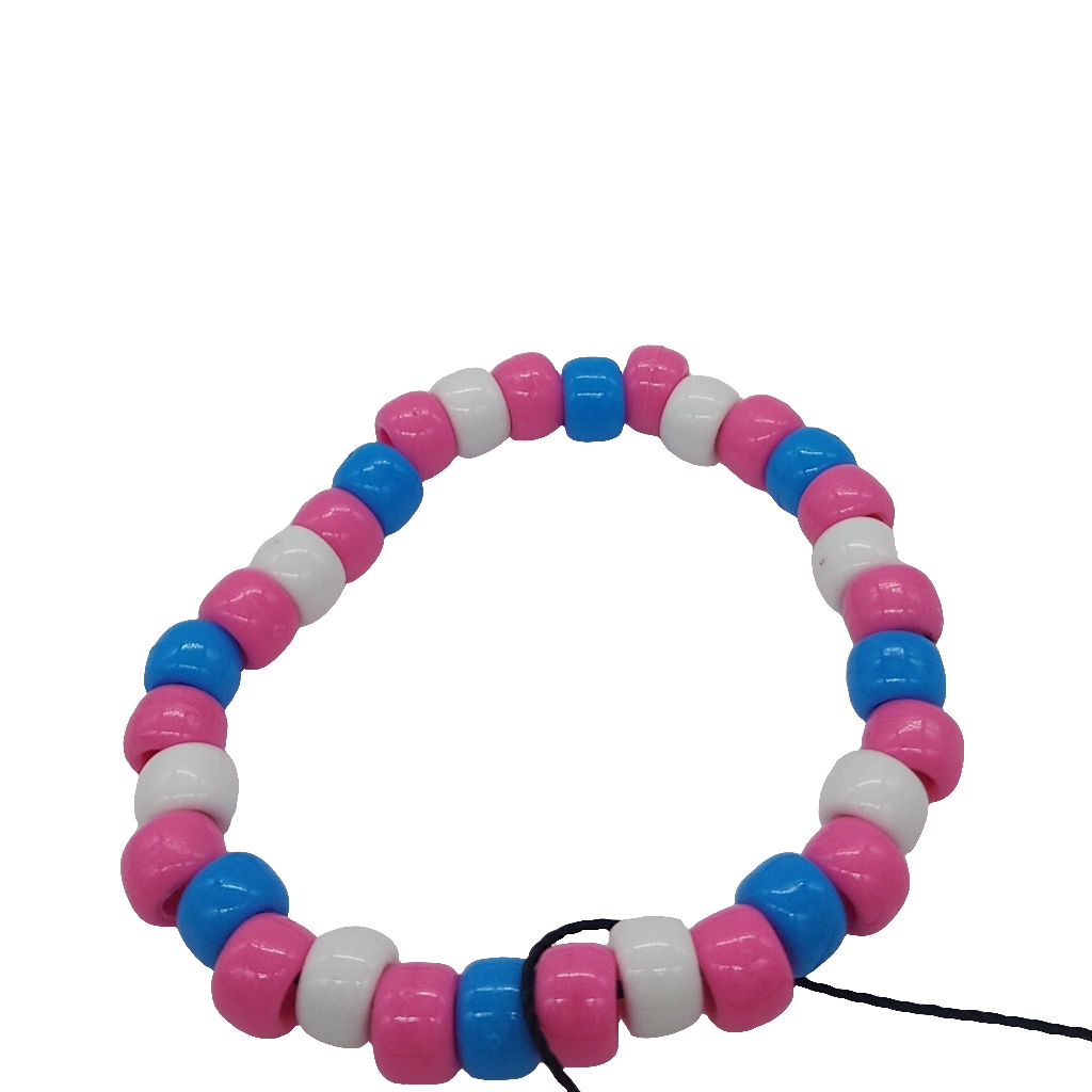 Elastic Beaded Pride Bracelets