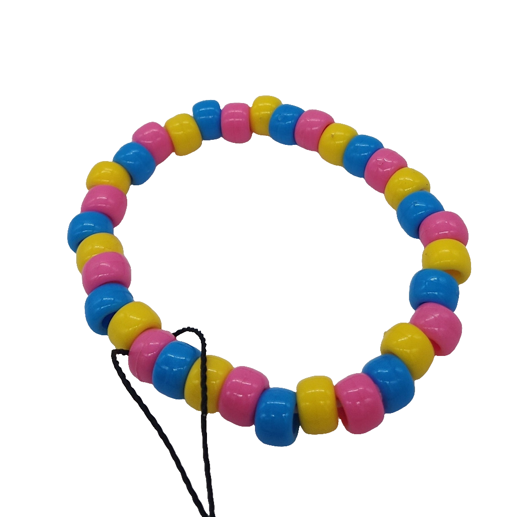 Elastic Beaded Pride Bracelets