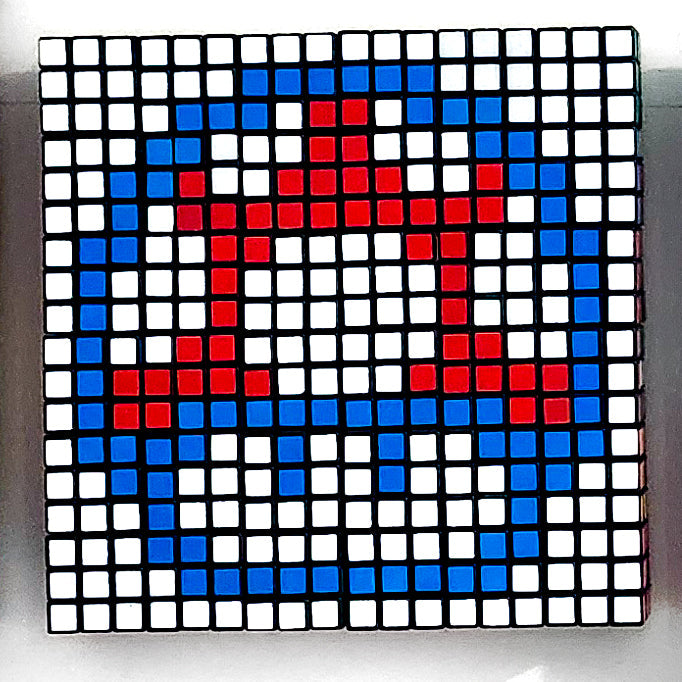 Mario Rubik's Cube Mosaics