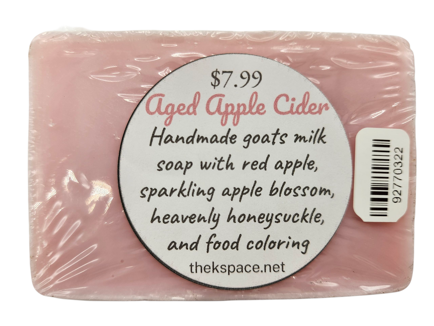 Aged Apple Cider Goat's Milk Soap