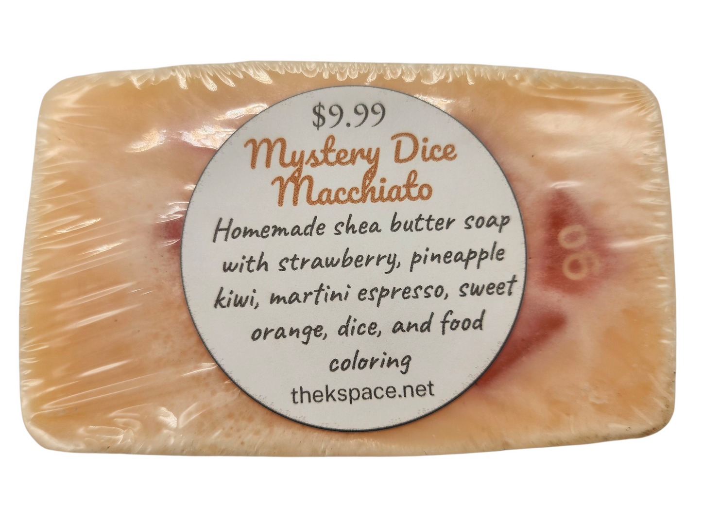 Mystery Dice Macchiato Shea Butter Soap
