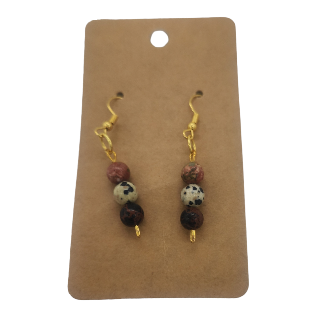 Tarzan Inspired Gemstone Earrings