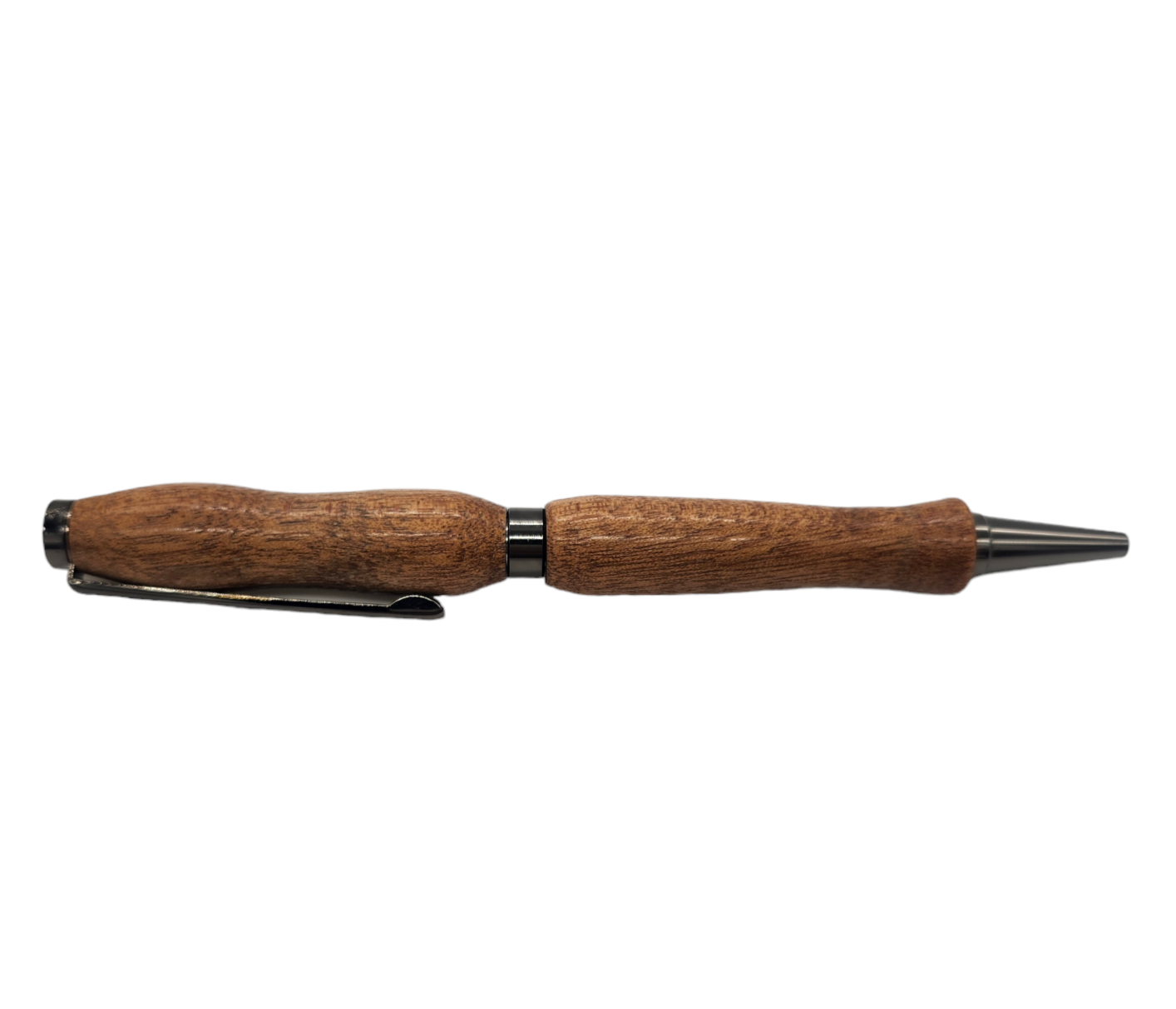 Sapele Mahogany Wood Pen: Hand-Turned Slimline Design